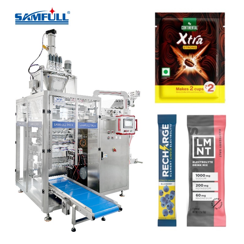 Multi-lane Packing Machine for Powder Packaging