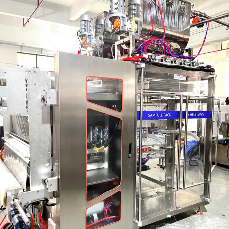 USA Custom 10 Lines Ketchup Sachet Packing Machine