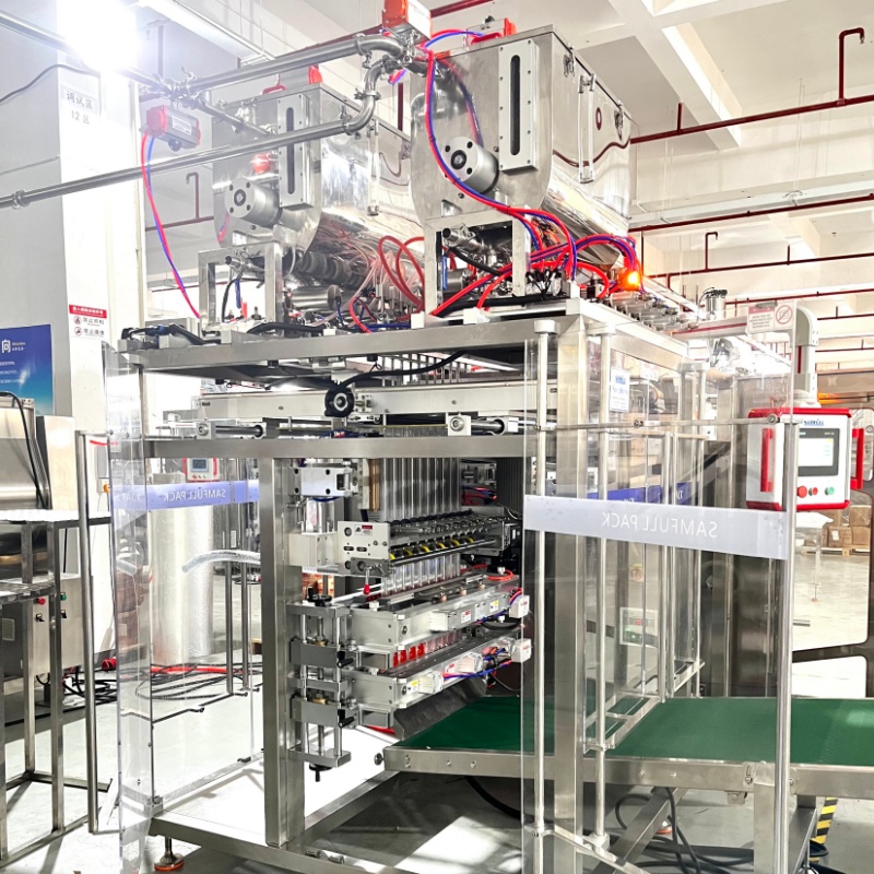 USA Custom 10 Lines Ketchup Sachet Packing Machine